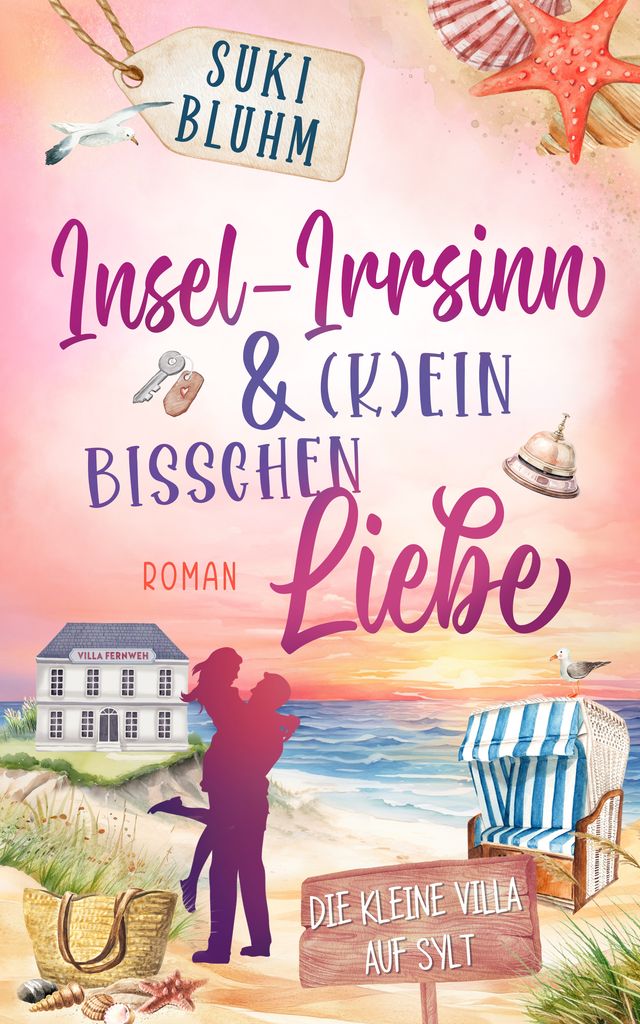Buchcover „Insel-Irrsinn & (k)ein bisschen Liebe“ von Suki Bluhm